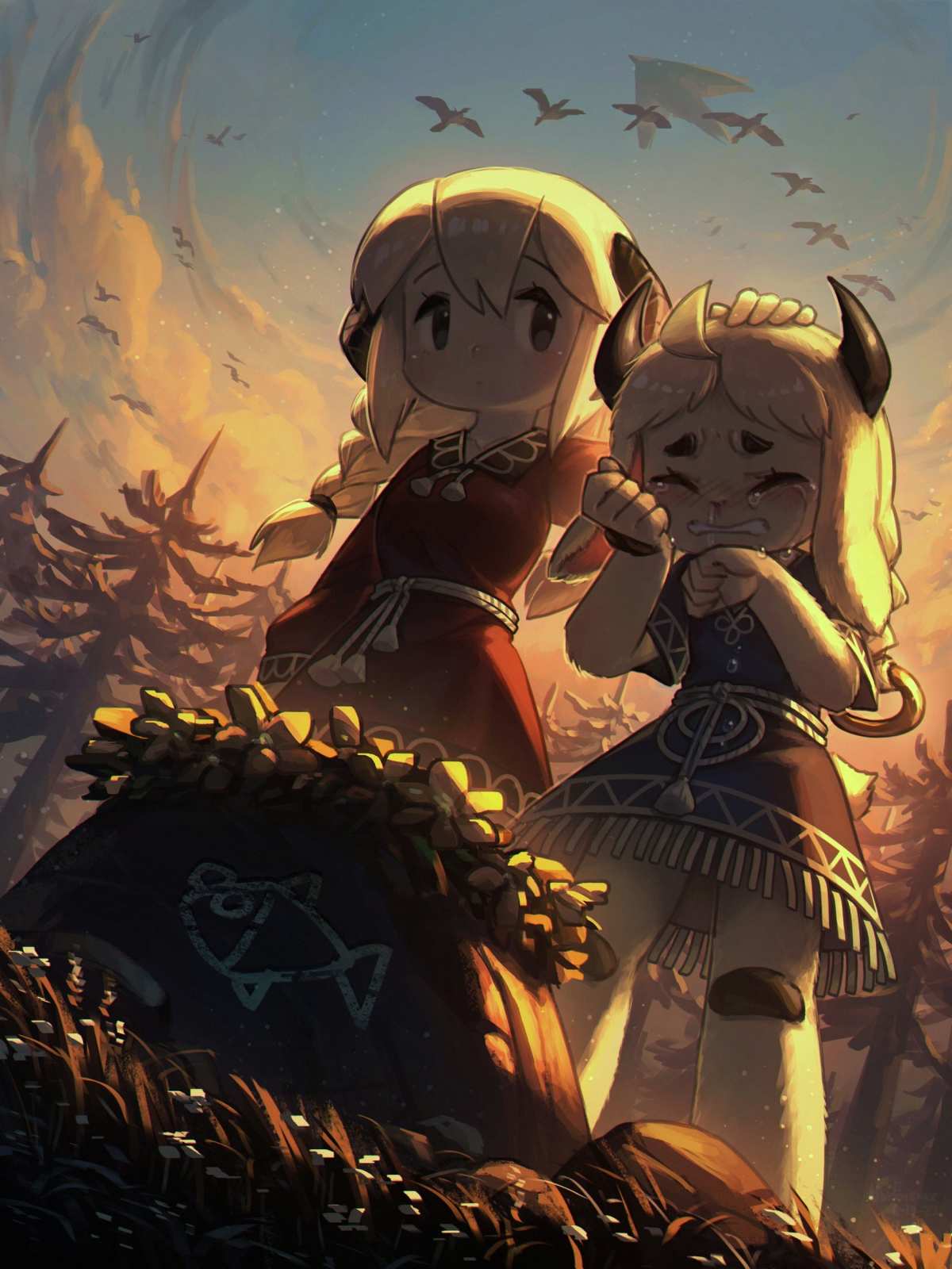 奇幻少女与自然