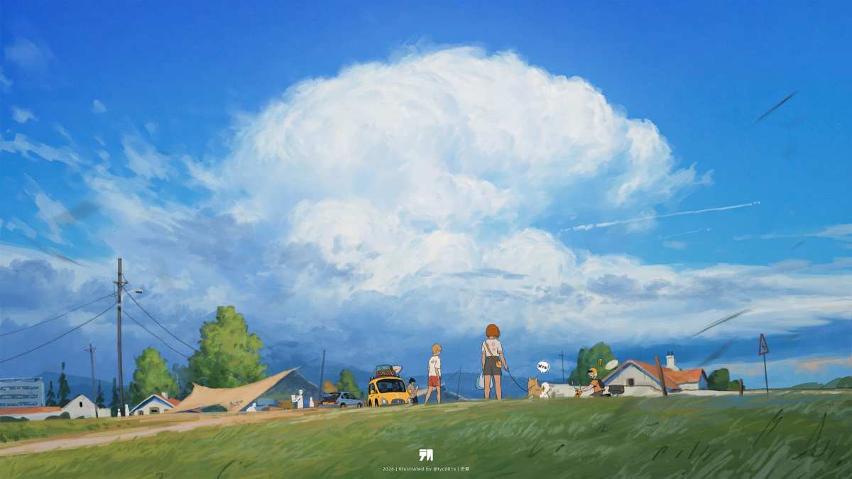 治愈乡村风光