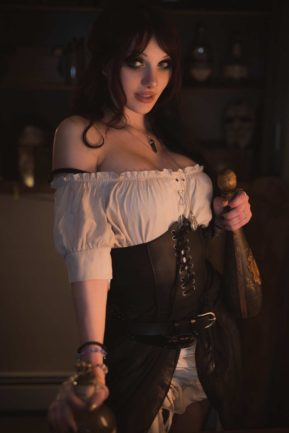 复古风情美女