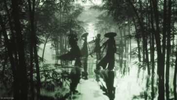 风雨武士竹动态壁纸