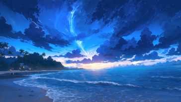 蓝海微风动态壁纸