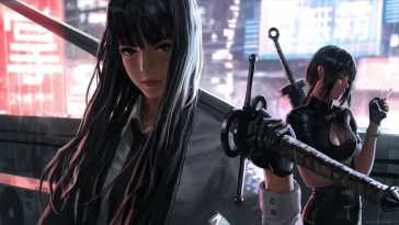 Fantasy Girls Yakuza Live Wallpaper