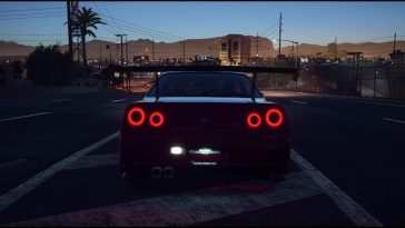 日产Skyline Gt-r R34街 · 动态壁纸