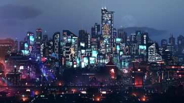 赛博朋克城市景? · 动态壁纸