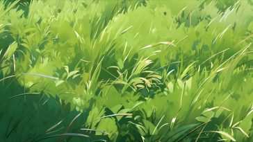 阳光草 · 动态壁纸