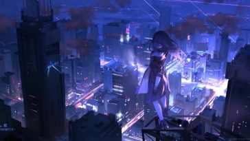 Stelle City Top View Honkai ：星 · 动态壁纸