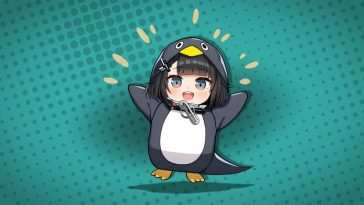 Gugu Gaga Dolphin Arknights Endfield Live Wallpaper