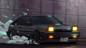 丰田Ae86 Trueno漂移首字母D · 动态壁纸