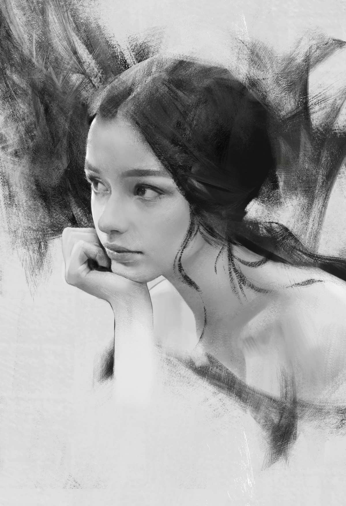 Ya Lun · artwork · portr高清壁纸