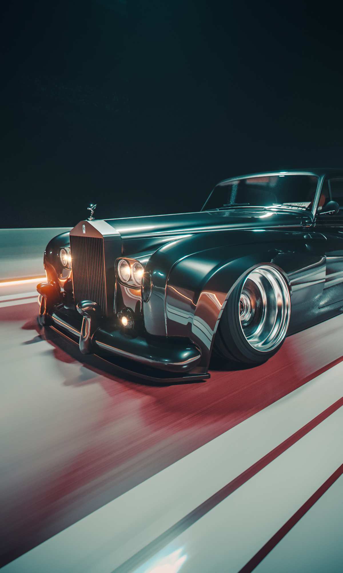 car · Rolls-Royce · blac高清壁纸