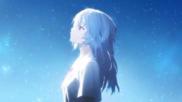 Ayanami Rei仰望天空Neon Genesis Ev · 动态壁纸