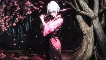 Lucy Blossom武士赛博朋克Edgerunners · 动态壁纸