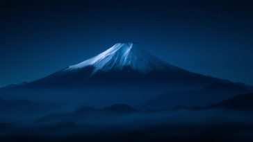 富士山星月之旅 · 动态壁纸