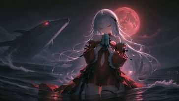 Skadi血月海洋方舟之夜 · 动态壁纸