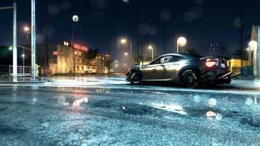丰田GT86雨夜NFS · 动态壁纸