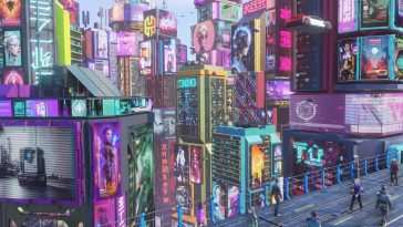 赛博朋克都市之城 · 动态壁纸