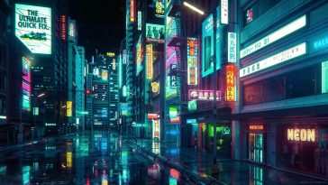 夜色中的涩谷街 · 动态壁纸