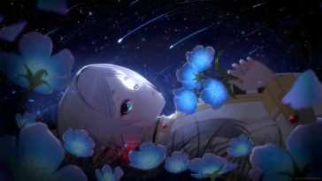 弗里伦星夜花田 · 动态壁纸
