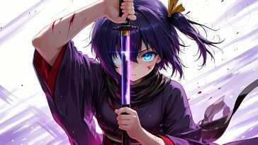 Rikka Katana Chuunibyou Live Wallpaper
