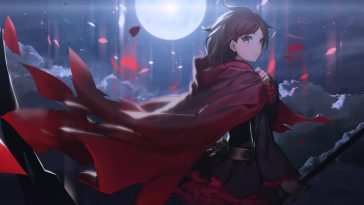 红宝石玫瑰花瓣Rwby · 动态壁纸