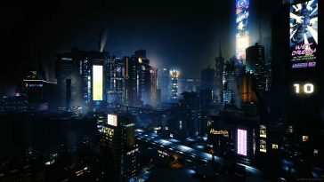 City At Night赛博朋克2077 · 动态壁纸