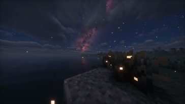 ?我的世界》夜空 · 动态壁纸