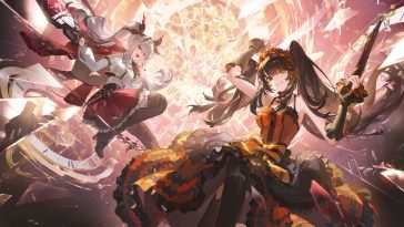 Kurumi X Adelyde Punishing Gray Raven Live Wallpaper