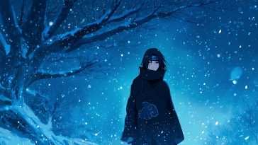 雪中孤独的Itachi · 动态壁纸