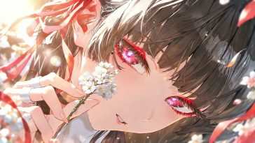 千莎白花飘浪 · 动态壁纸